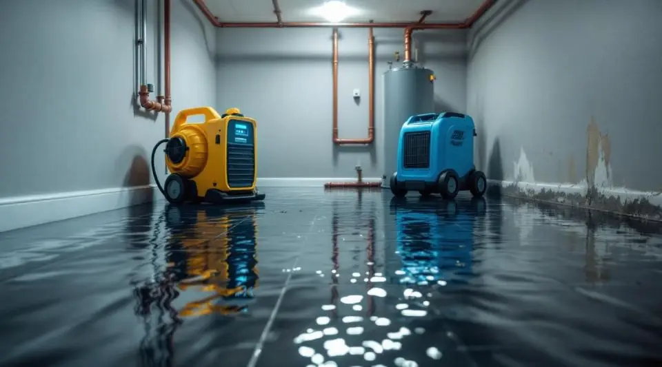 water damage restoration in Denmark, WI